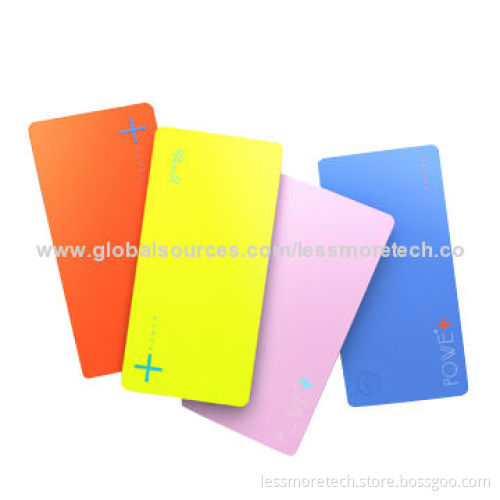 Ultra-thin power bank, 8,000mAh, super-slim design